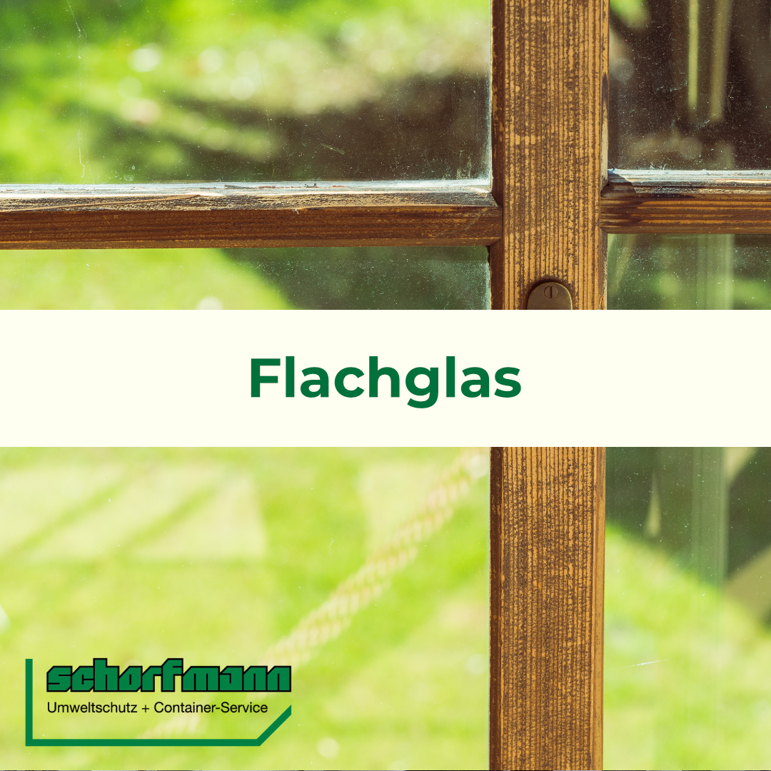 Grafik für Informationen zu Abfallarten - Flachglas