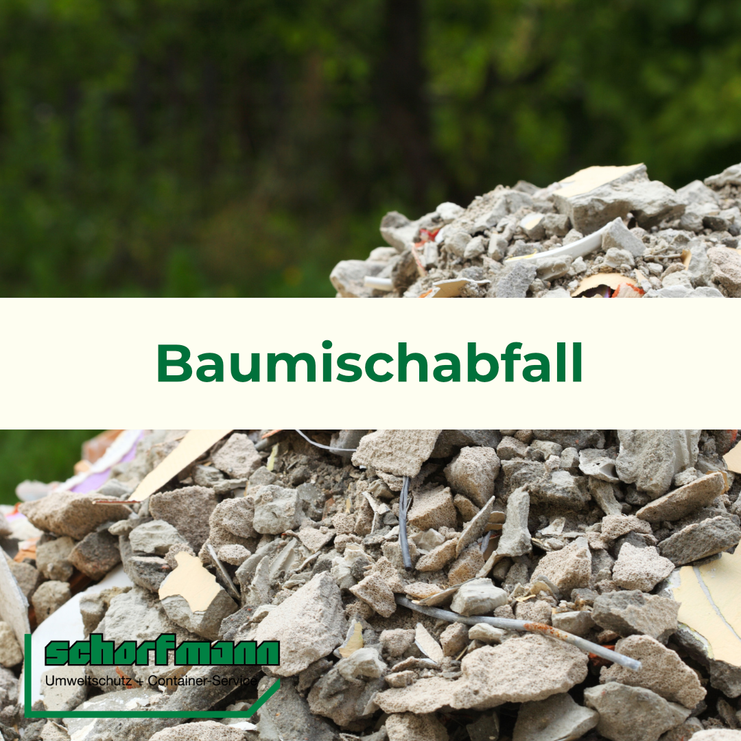 Grafik für Informationen zu Abfallarten - Baumischabfall